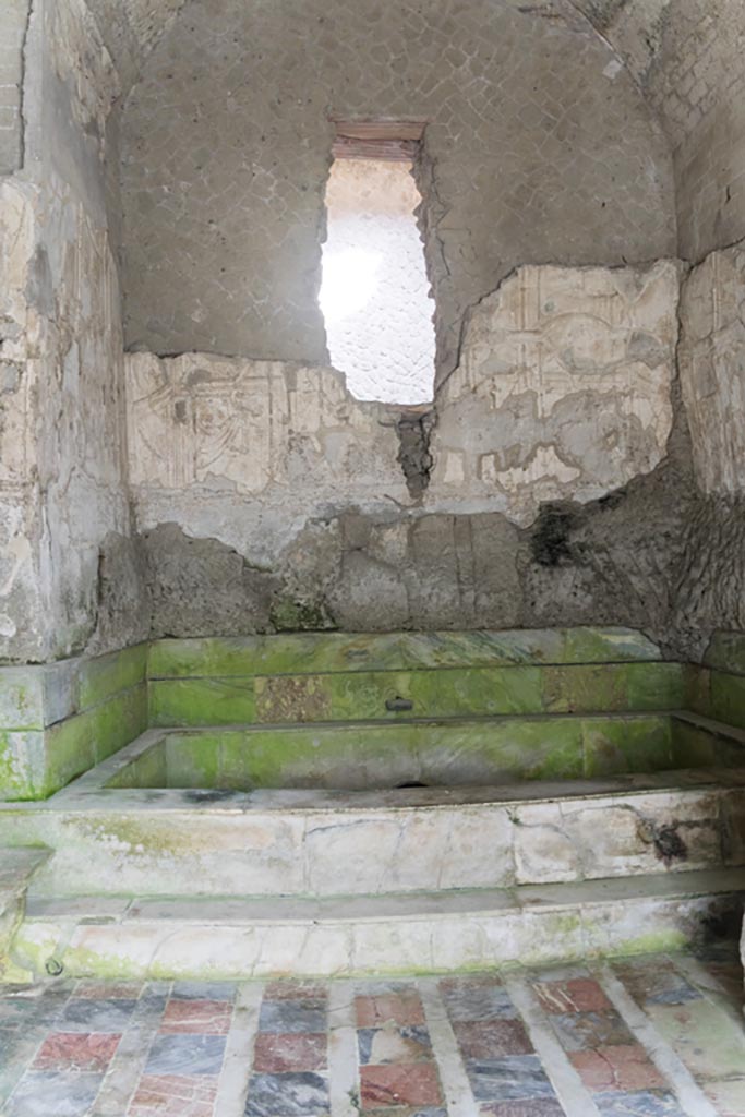 Herculaneum Suburban Baths. October 2023.
North end of original caldarium. Photo courtesy of Johannes Eber.